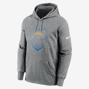 Los Angeles Chargers Icon Men's Nike Therma NFL Pullover Hoodie